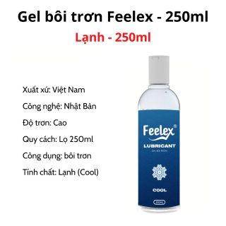 GEL BÔI TRƠN FEELEX LUBRICANT OZO PERFORMA COOL-250ML giá sỉ