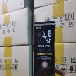 Kem đánh răng HẮC SÂM 180g Hiệu thuốc DR BLACK GINSENG hộp 180gam giá sỉ