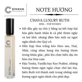 COMBO 2 CHAI NƯỚC HOA LUXURY 10ML (DEBORAH, DANIEL, RUTH) - CHAVA