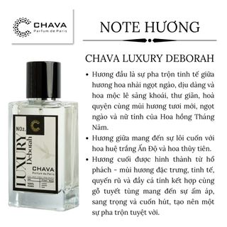 NƯỚC HOA LUXURY DEBORAH 50ML PHONG CÁCH XỊT - CHAVA