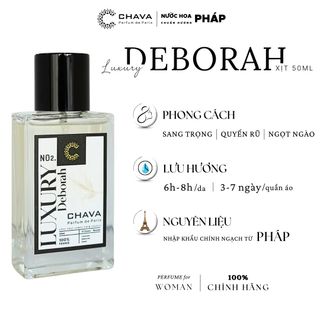 NƯỚC HOA LUXURY DEBORAH 50ML PHONG CÁCH XỊT - CHAVA