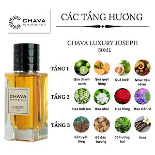 NƯỚC HOA LUXURY JOSEPH 50ML PHONG CÁCH XỊT - CHAVA