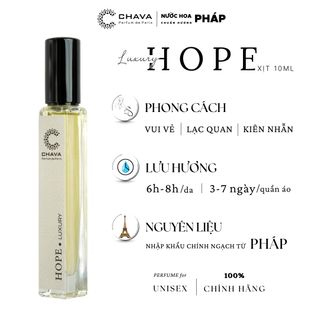 NƯỚC HOA MINI LUXURY HOPE 10ML PHONG CÁCH XỊT - CHAVA