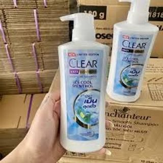 🍀 Dầu gội Clear Thái Lan giúp da đầu của bạn luôn sạch gàu, thơm mát sảng khoái 480g