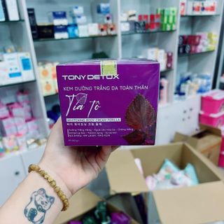 Kem Body Tía Tô- Kem dưỡng trắng da toàn thân tía tô tony 180 gr