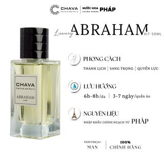 NƯỚC HOA LUXURY ABRAHAM 50ML PHONG CÁCH XỊT - CHAVA