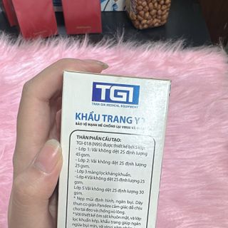 ⭐ Hộp 20 cái Khẩu Trang Y Tế N95, chống bụi kháng khuẩn