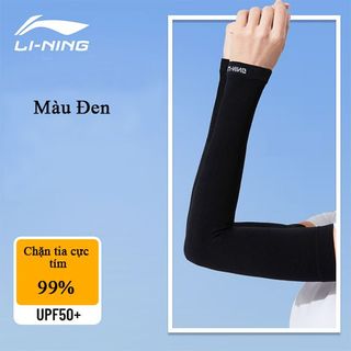 Găng tay chống nắng, bao tay chống nắng, chống tia UV chính hãng LINING LBKS 308, 1 cặp 2 chiếc
