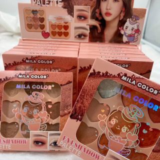 Bảng phấn mắt MILA COLOR EYESHADOW PALETTE 9 màu