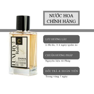 NƯỚC HOA LUXURY RUTH 50ML PHONG CÁCH XỊT - CHAVA giá sỉ