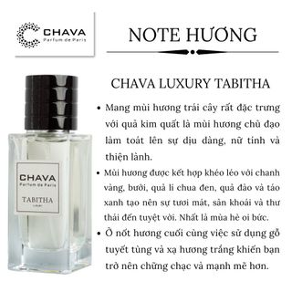 NƯỚC HOA LUXURY TABITHA 50ML PHONG CÁCH XỊT - CHAVA