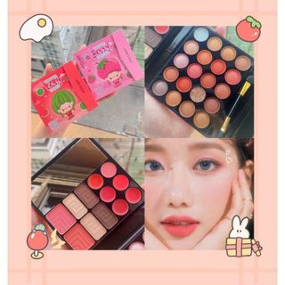 Bảng Phấn Mắt, Phấn Mắt Blusher Son Môi Lấp Lánh