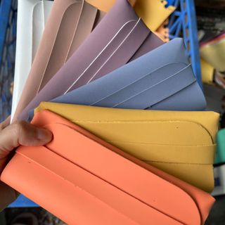 Bao da đựng mắt kính điện thoại loại dày 2k7/ cái