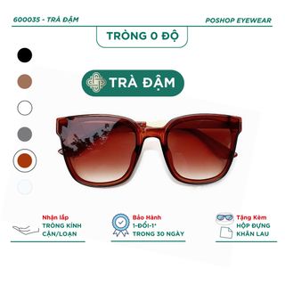 kính mát vuông nam nữ loại xịn của Lily