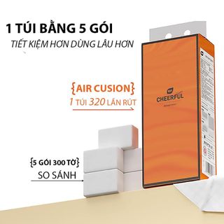 Giấy rút treo tường- giấy ăn - giấy vệ sinh CHEERFUL giá sỉ