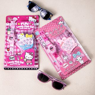 Đồng hồ trẻ em kèm máy chơi game Pop It MANY