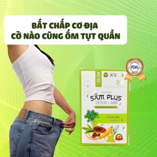 (Chuyên giảm mỡ bụng) Kẹo giảm cân kẹo sâm plus x 1000