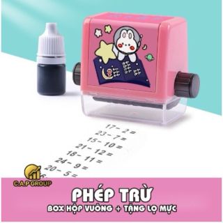 Con Lăn Máy In Phép Tính Cộng Trừ Nhân Chia Ngẫu Nhiên Thông Minh Dành Riêng Cho Bé Học Tập
