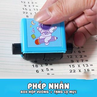 Con Lăn Máy In Phép Tính Cộng Trừ Nhân Chia Ngẫu Nhiên Thông Minh Dành Riêng Cho Bé Học Tập