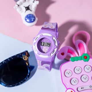 Đồng hồ trẻ em kèm máy chơi game Pop It MANY