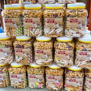 BÁNH QUY MẶN NGỌT, SIÊU PHẨM GÂY THƯƠNG NHỚ CỦA TUỔI THƠ 500G - WINNIE HOUSE