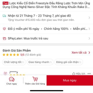 Lược Nano kháng khuẩn Freestyle