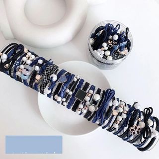 HỘP 25 SỢI CHUN BUỘC TÓC NỮ NHIỀU MẪU MIX