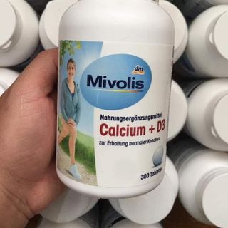 Viên uống bổ sung canxi Mivolis Calcium D3, 300 viên giá sỉ