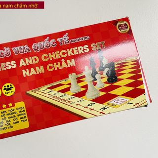 Bàn cờ vua có nam châm 30x30cm