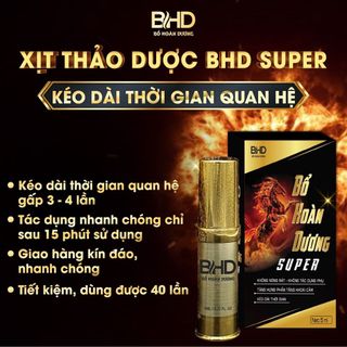 Xịt Kéo Dài Thời Gian Lên Đến 60 Phút - Xịt Bổ Hoàn Dương Super
