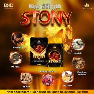 Kẹo đổi gió Stony chính hãng - Kéo dài thời gian QH 60 Phút