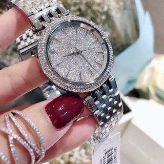 ĐỒNG HỒ NỮ CAO CẤP M KORS 3437 MẶT 38 ĐÍNH FULL ĐÁ 1