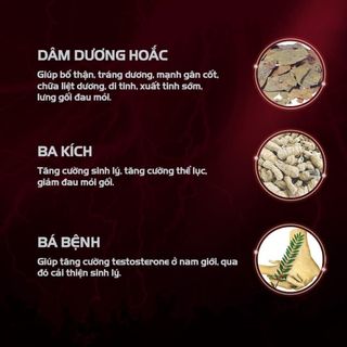 Viên uống bổ thận Khang Thận Đơn hỗ trợ bổ thận, tráng dương, giúp tăng cường sinh lực và khả năng sinh lý ở nam giới.