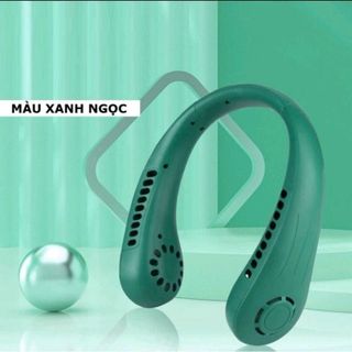 Quạt Đeo Cổ Tích Điện Không Cánh Mini Gutek M66 3 Cấp Độ, Gió Đa Chiều Chạy Êm giá sỉ