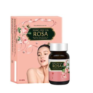 Viên uống sáng đẹp da Rosa – Bổ sung Collagen, làm chậm lão hóa da, giảm sạm, nhăn da (Hộp 30 viên) giá sỉ