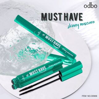 (OD936) Mascara  ODBO Siêu Mảnh Chống Trôi Nước Skinny Mascara Must Have OD936