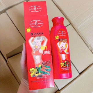 Kem tan mỡ 3Day đỏ thu gọn vùng bụng xồ xề, đánh tan mỡ thừa ở cánh tay, đùi, mông, bụng hiệu quả phá tan các khối mỡ thừa đồng thời làm săn chắc da