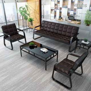 Ghế sô pha ghế sofa ghế sofa nhỏ màu đen đơn giản hiện đại tối giản phòng khách giá sỉ