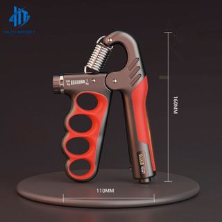 Kìm Bóp Tay 100KG Có Đếm 4 Lỗ, Dụng Cụ Tập Cơ Tay Điều Chỉnh Lực 5 - 100kg Có Bộ Đếm Số Cơ, Đếm Số Điện Tử