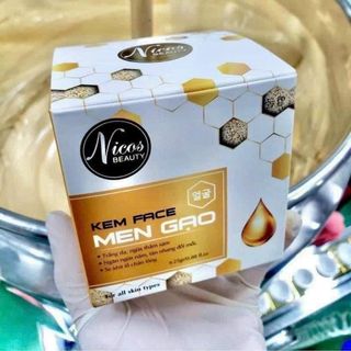 Kem face men gạo