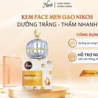 Kem face men gạo