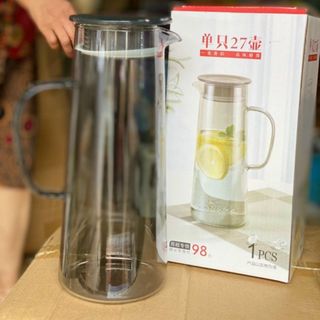 Bình nước thủy tinh chịu nhiệt Deli Glassware
