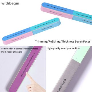 Wit 1 Cái 6 Mặt Đánh Bóng Móng Tay Tập Tin Chà Nhám Chuyên Nghiệp Khối Đệm Bền Móng Chân Đánh Bóng Ba Lan Tập Tin Móng Tay Nghệ Thuật Dụng Cụ ma2
