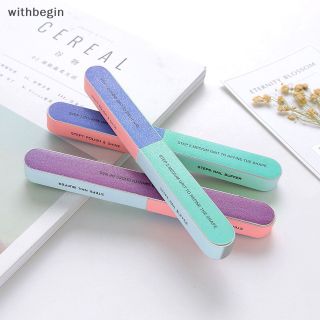 Wit 1 Cái 6 Mặt Đánh Bóng Móng Tay Tập Tin Chà Nhám Chuyên Nghiệp Khối Đệm Bền Móng Chân Đánh Bóng Ba Lan Tập Tin Móng Tay Nghệ Thuật Dụng Cụ ma2