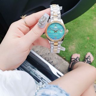 SALE ĐỒNG HỒ NAM NỮ RÔ LE DÂY ĐÚC ĐẶC MẶT CÓ LỊCH THỨ 3