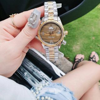 SALE ĐỒNG HỒ NAM NỮ RÔ LE DÂY ĐÚC ĐẶC MẶT CÓ LỊCH THỨ 3