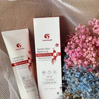 Sữa rửa mặt Hồng sâm SAMJIN Hàn Quốc 120ml