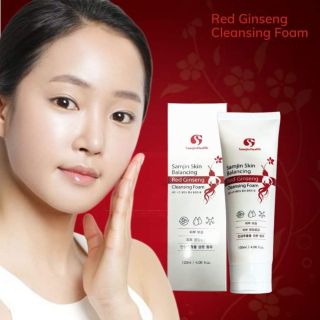 Sữa rửa mặt Hồng sâm SAMJIN Hàn Quốc 120ml