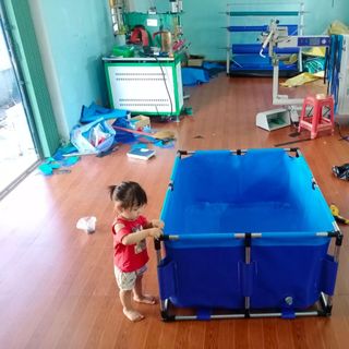 Bể Bạt Nuôi Cá - Không Chia Ngăn Lọc Mai Sơn