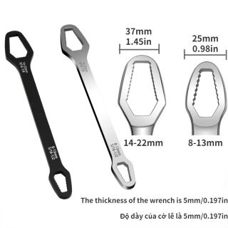 Cờ lê Torx đa năng Tự siết Cờ lê điều chỉnh đa năng hai đầu đa năng MA2